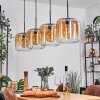 Lauden Suspension Ambre, Clair, 4 lumières