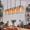 Lauden Suspension Ambre, Clair, 4 lumières