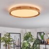 Sofo Plafonnier LED Blanc, 1 lumière, Télécommandes