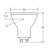 Luminaires Osram GU10 LED 6.9 Watt blanc neutre 575 Lumen