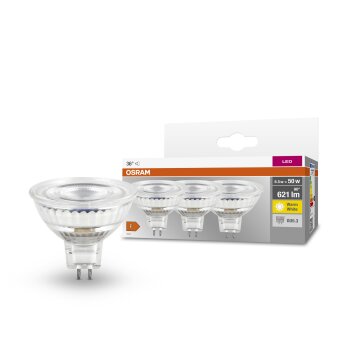 Luminaires Osram LED 6.5 Watt blanc chaud 621 Lumen