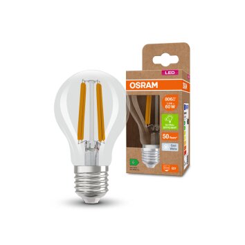 Luminaires Osram E27 LED 3.8 Watt blanc neutre 806 Lumen