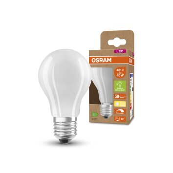 Luminaires Osram E27 LED 2.6 Watt blanc chaud dimmable 481 Lumen