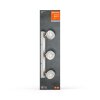 Decor Plafonnier Luminaires Ledvance LED Blanc, 3 lumières