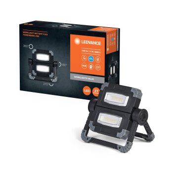 Worklight Projecteur Luminaires Ledvance LED Gris, Noir, 1 lumière