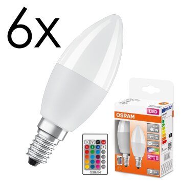 E14 LED 4.9 Watt blanc chaud dimmable 470 Lumen