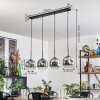 Ripoll Suspension Chrome, Clair, 4 lumières