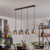 Ripoll Suspension Chrome, Clair, 4 lumières