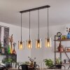 Parane Suspension Ambre, 4 lumières