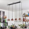 Koyoto Suspension Clair, Cuivré, 4 lumières