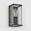 Sangbana Lampe murale d´extérieur Noir, 1 lumière