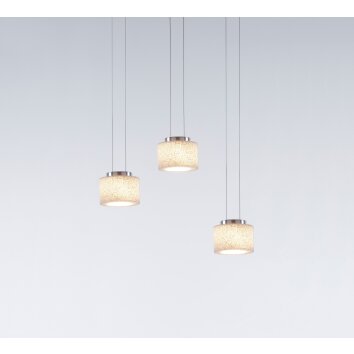 Suspension Serien Lighting REEF LED Acier inoxydable, 1 lumière