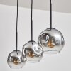 Ripoll Suspension Chrome, Clair, 3 lumières