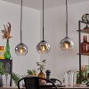 Ripoll Suspension Chrome, Clair, 3 lumières