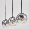 Ripoll Suspension Clair, Fumé, 3 lumières