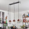 Ripoll Suspension Clair, Cuivré, 3 lumières