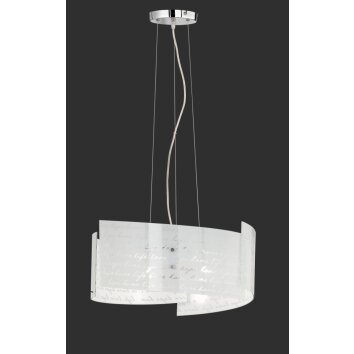 Suspension Trio SIGNA Blanc, 3 lumières