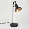 Vouzy Lampe à poser, Liseuse Noir, 1 lumière