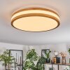 Sofo Plafonnier LED Blanc, 1 lumière, Télécommandes