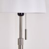 Lampe à poser Neuville Nickel mat, 1 lumière