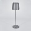 Belece Lampe de table d'extérieur, Lampe à poser LED Gris, 1 lumière