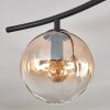 Gastor Plafonnier, Boule lumineuse Ambre, Clair, 6 lumières