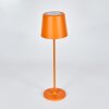 Belece Lampe de table d'extérieur, Lampe à poser LED Orange, 1 lumière