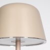 Asen Lampe de table d'extérieur, Lampe à poser LED Beige, 1 lumière