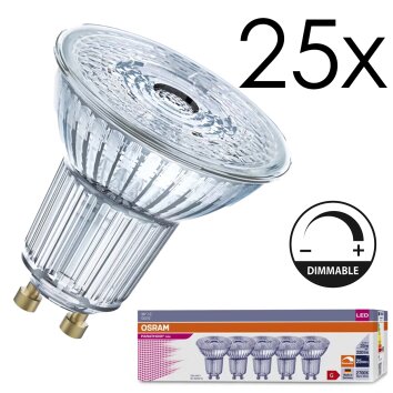 GU10 LED 3.4 Watt blanc chaud dimmable 230 Lumen