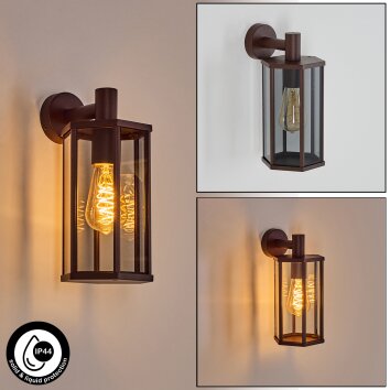 Monfanim Lampe murale d´extérieur Rouille, 1 lumière