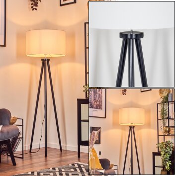 Flemming Lampadaire Noir, 1 lumière