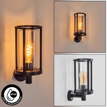 Martinha Lampe murale d´extérieur Noir, 1 lumière