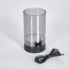 Koholmen Lampe de table d'extérieur, Lampe à poser LED Noir, 1 lumière