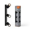 Spot Plafonnier Luminaires Ledvance LED Noir, 3 lumières