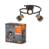 Spot Plafonnier Luminaires Ledvance LED Noir, 3 lumières