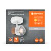 Spot Plafonnier Luminaires Ledvance LED Blanc, 1 lumière