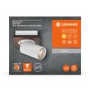 Spot Plafonnier Luminaires Ledvance LED Couleur bois, Blanc, 1 lumière