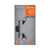 Spot Plafonnier Luminaires Ledvance LED Noir, 2 lumières