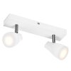 Spot Plafonnier Luminaires Ledvance LED Blanc, 2 lumières