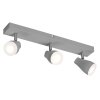 Spot Plafonnier Luminaires Ledvance LED Gris, 3 lumières