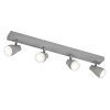 Spot Plafonnier Luminaires Ledvance LED Gris, 4 lumières