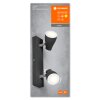 Spot Plafonnier Luminaires Ledvance LED Noir, 2 lumières