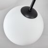 Gastor Plafonnier, Boule lumineuse Blanc, 12 lumières