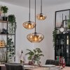 Mertola Suspension, Boule lumineuse Noir, 5 lumières