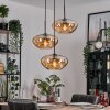 Mertola Suspension, Boule lumineuse Noir, 3 lumières