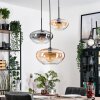 Mertola Suspension, Boule lumineuse Noir, 3 lumières