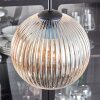 Koyoto Suspension, Boule lumineuse 35 cm Ambre, Clair, 4 lumières