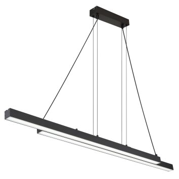 GREKKIE Suspension Luminaires Globo Lighting LED Noir, 1 lumière, Télécommandes