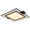 GABALDO Plafonnier Luminaires Globo Lighting LED Couleur bois, Noir, Blanc, 1 lumière