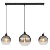 Newcastle Suspension Luminaires Globo Lighting Noir, 3 lumières